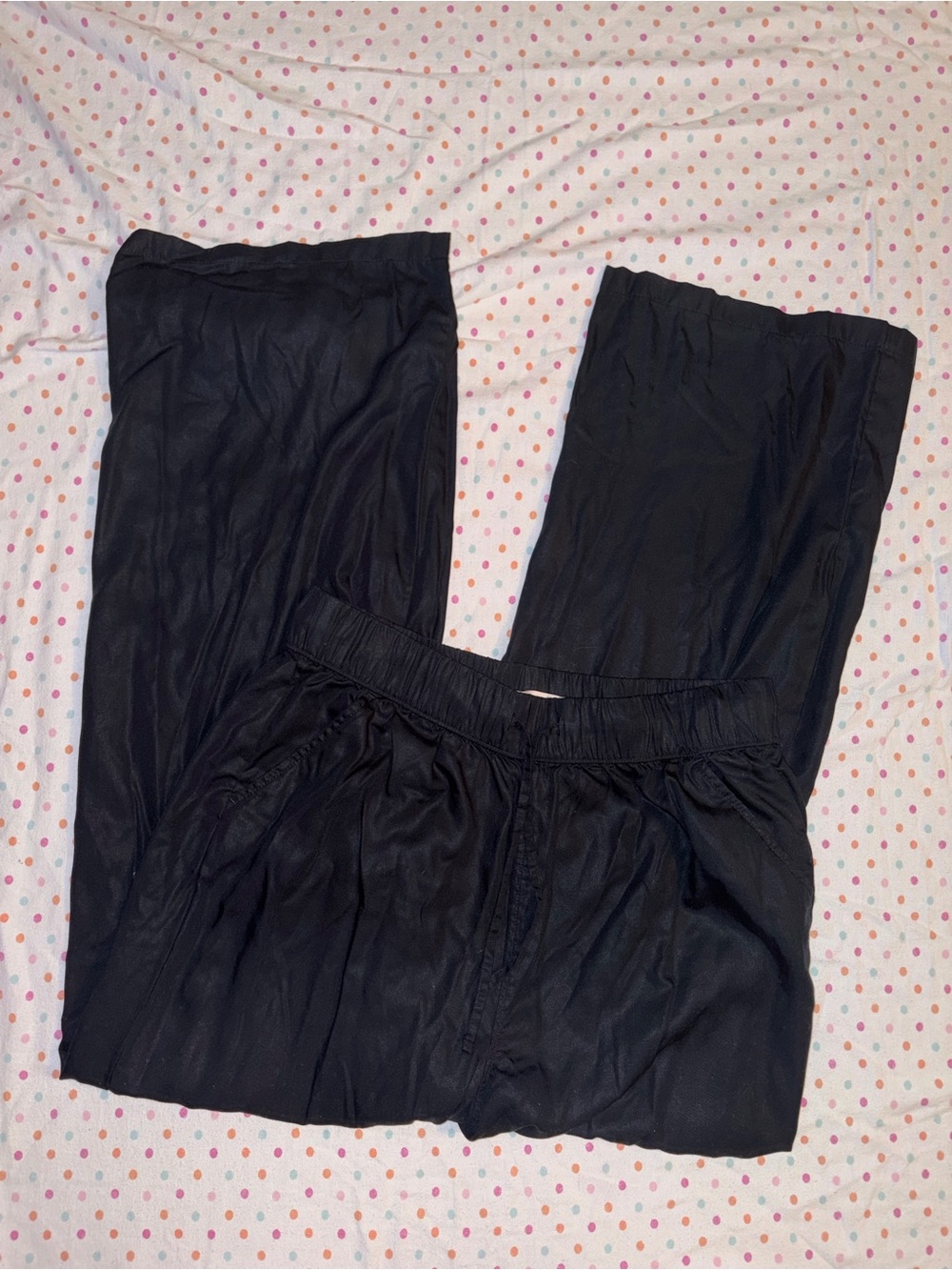 SO Women’s XL Black Wide Leg Rayon Business Casual Pants
